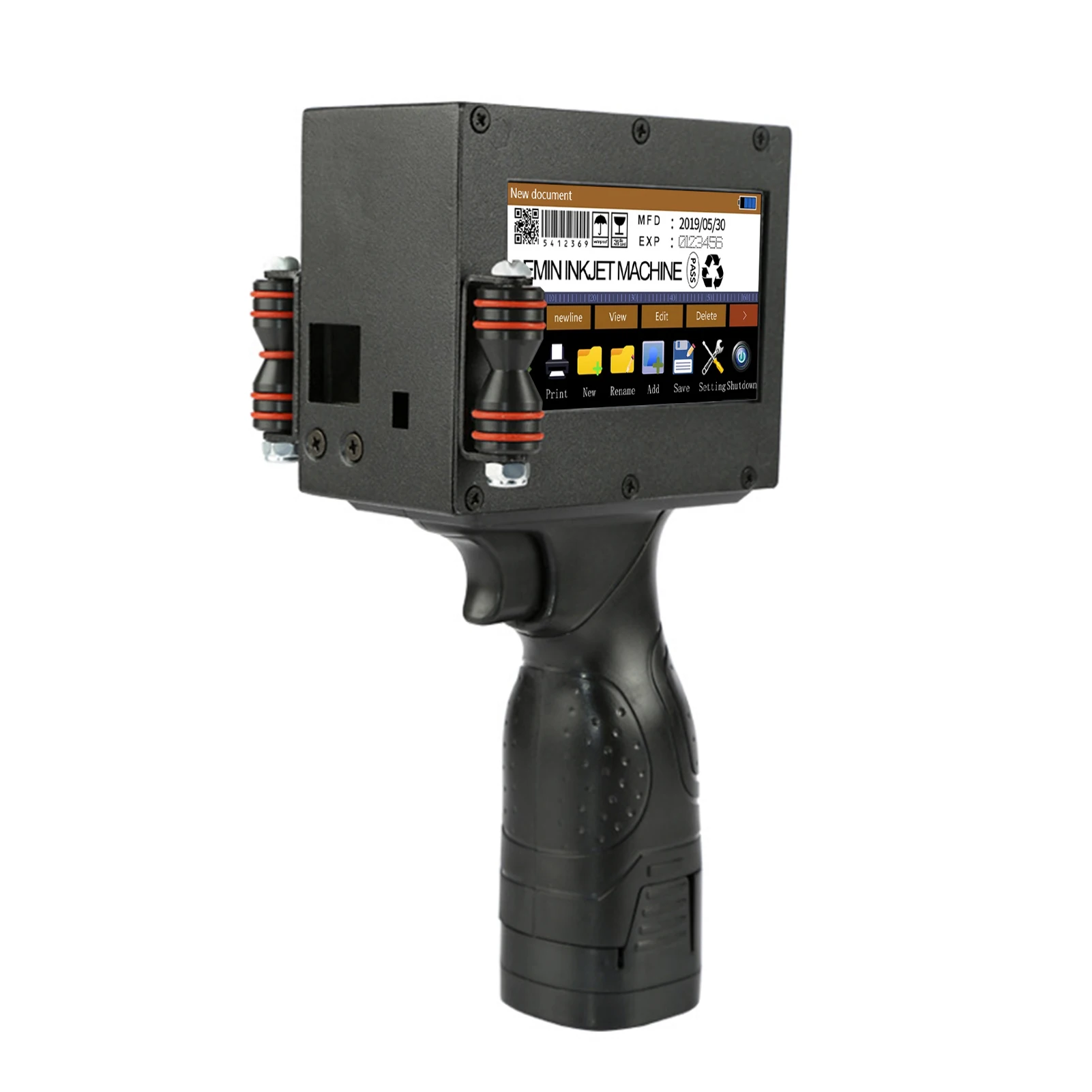 Портативный Быстросохнущий ручной струйный принтер с быстросохнущими чернилами