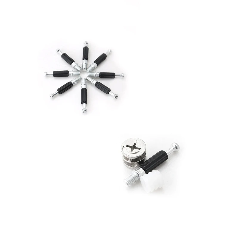 Furniture Fittings 10mm 15mm Cam Spreading Bolt Minifix Set