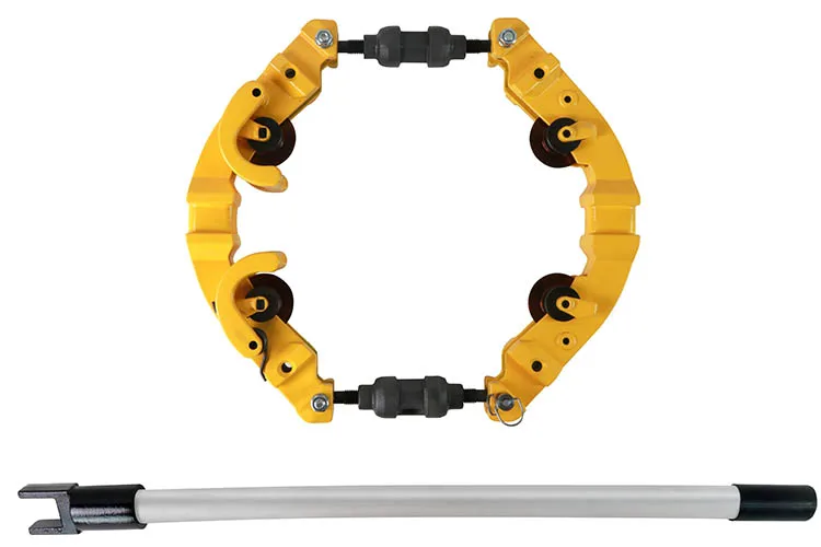 Hongli  hot sale galbanized exhaust manul pipe cutter for 36inch pipe