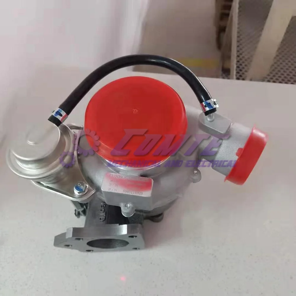 Upgrade RHF4 modified turbo 8980118923 turbocharger with 5 bolts flange for Toyoya