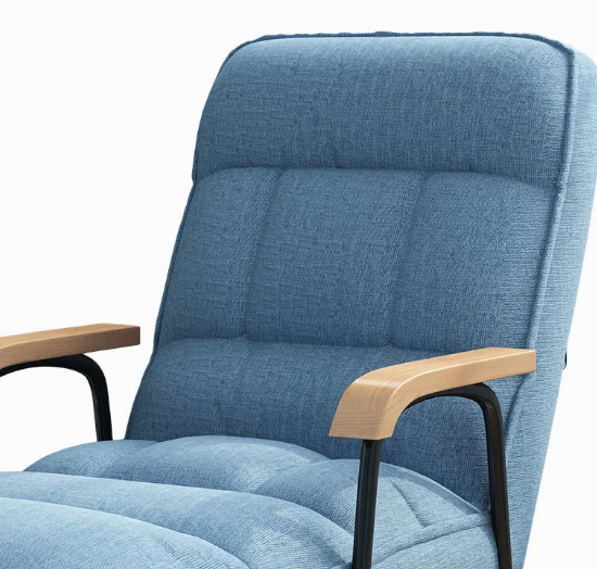 Leisure Small lounge lazy sofa single backrest bedroom small balcony modern lounge home living room furniture chair for balcony