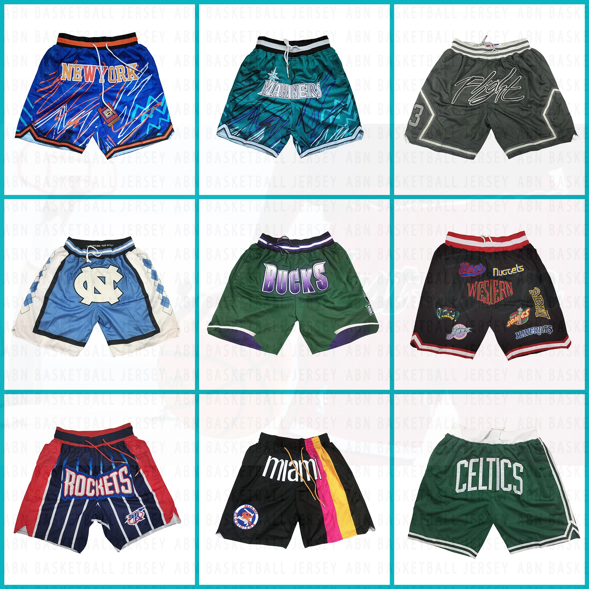 
mens Embroidered basketball shorts high quality mesh polyester dry fit just mens don shorts custom logo factort wholesale 