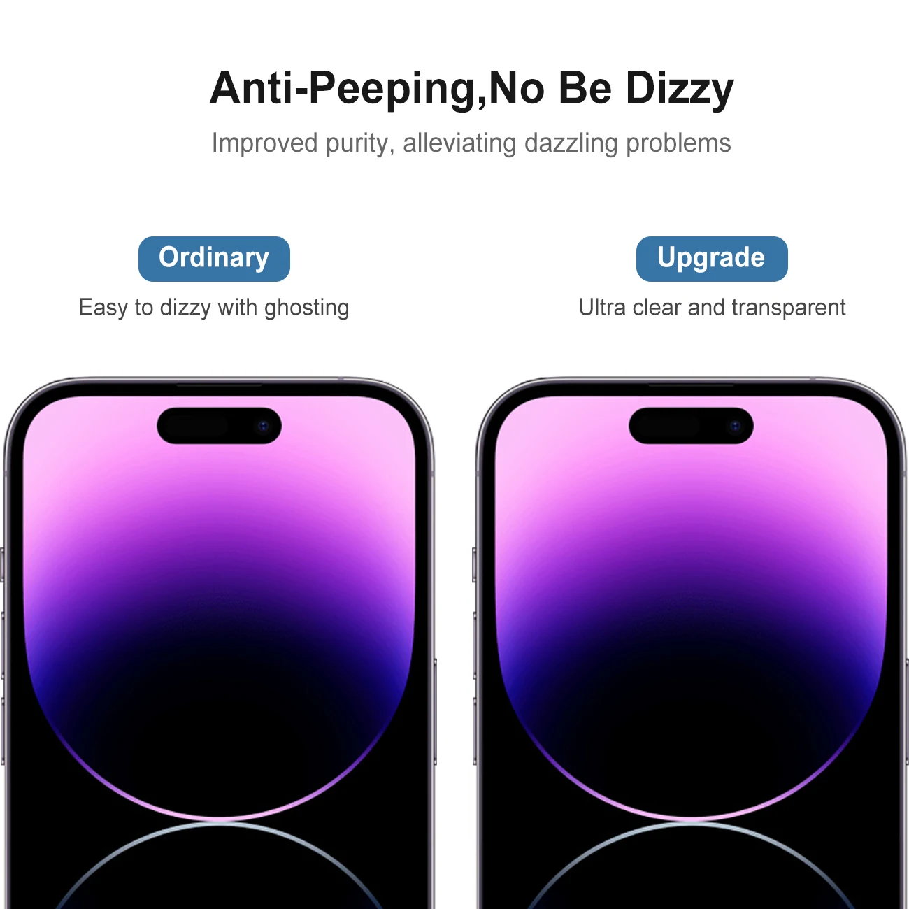 Factory Wholesale  For iPhone 14 pro Max 13 12  9H 2.5D Anti Spy Privacy Screen Protector Tempered Glass