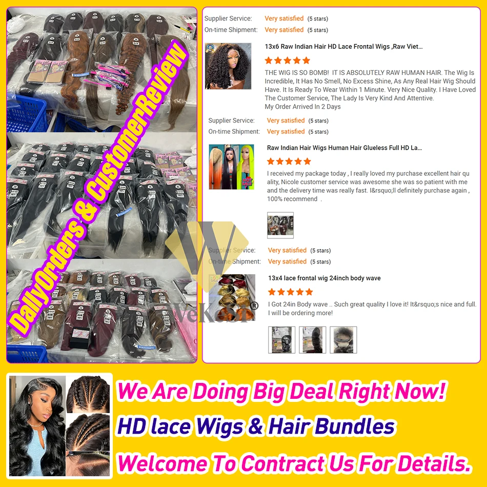 New Fashion Block Wig 24inch Straight 10a 180% Cuticle Aligned Raw Unprocessed Human Hair Wigs