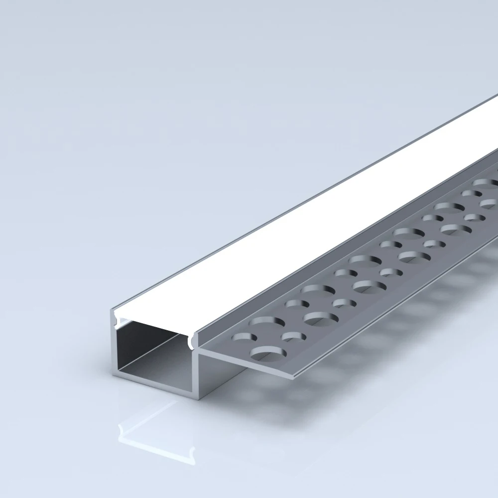 led light strip ceiling diffuser channel extruded aluminum  channel profile
