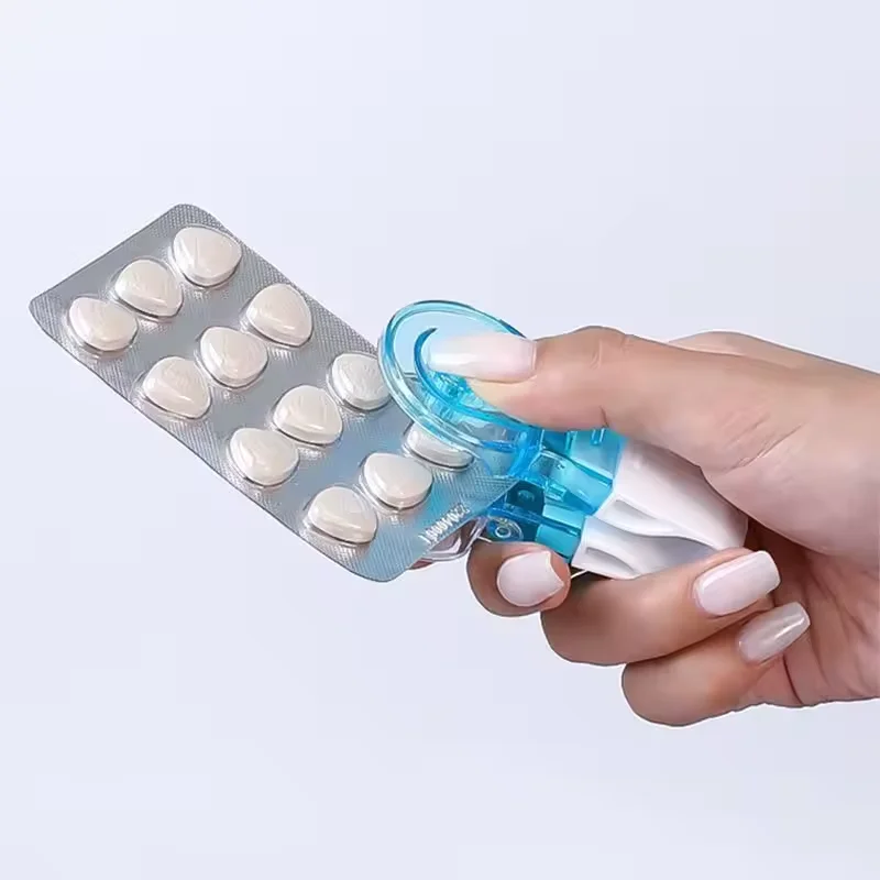 Easy to Take Out Pills Portable Plastic Pill Dispensing Containers for Household Using Supply