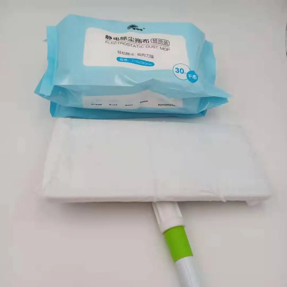 
Dry Mop Refills Sweeper Disposable Dusting Cloths Dry Duster Cloths Mop Pads Floor Cloth Refills Electrostatic Cloth 
