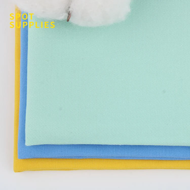 High yarn count 32*32 twill cotton/spandex stretch fabric for pants