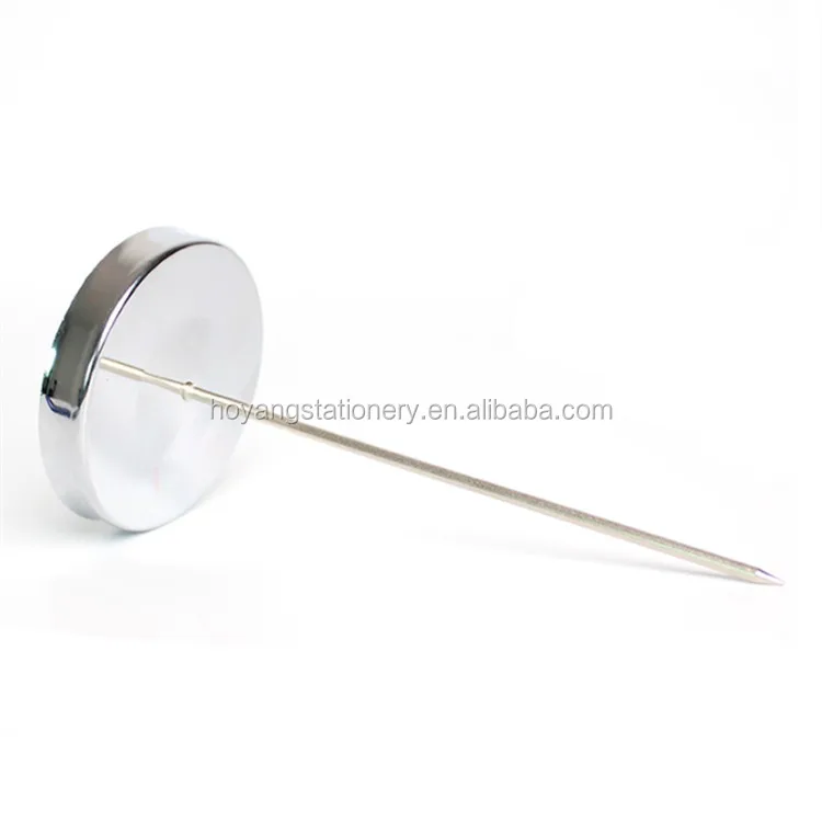 Серебристый Стальной безопасный держатель для заметок, палочка с шипами для счета, чеков, чеков, головок, вилок, офисного стола, кухонные принадлежности