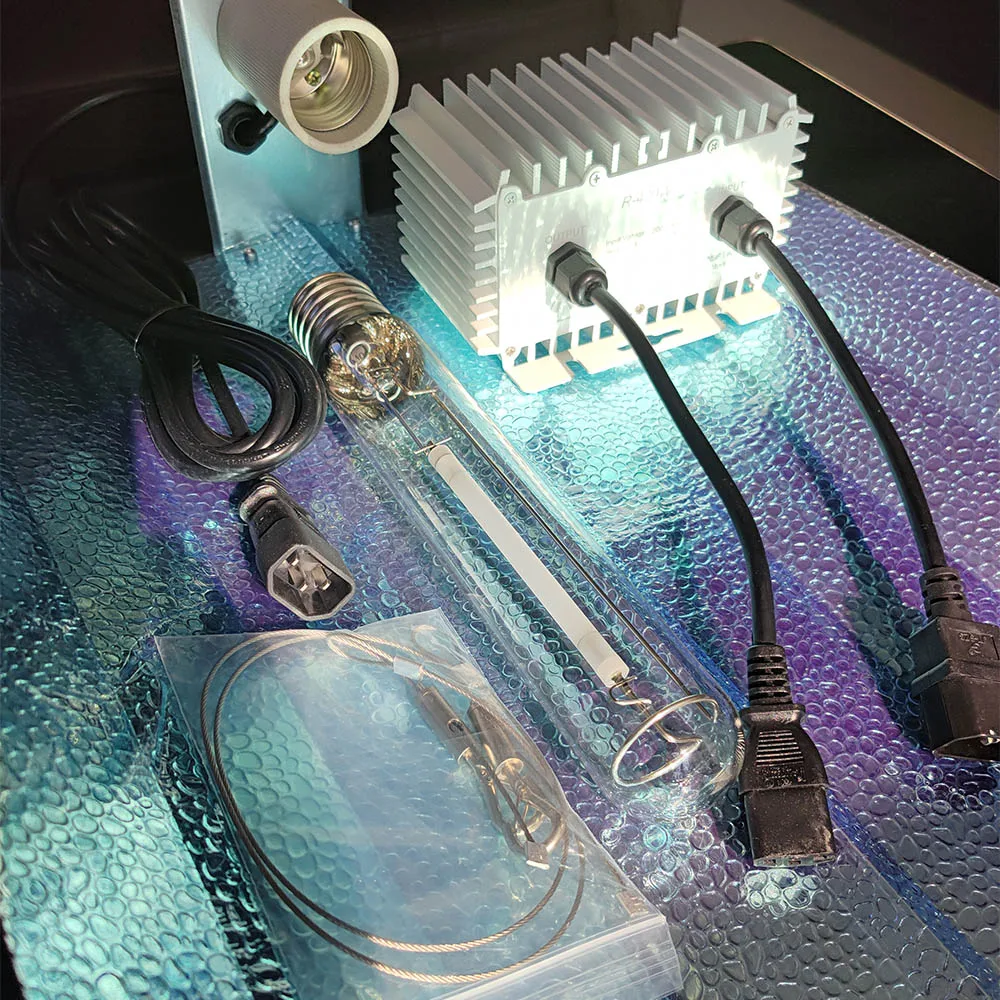 400w hps kit include 400w ballast bulb reflector and 3m wire used for plant growth