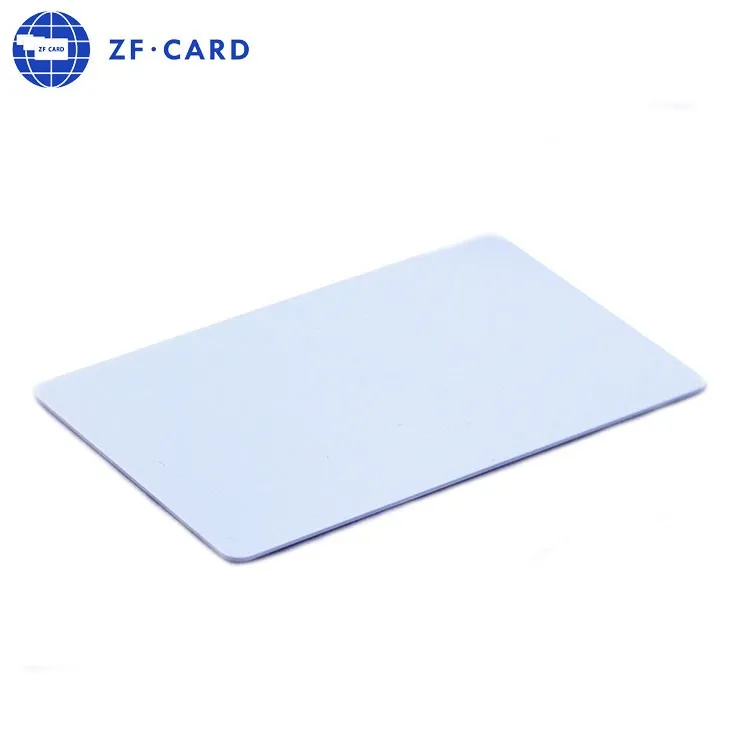 High quality thermal ribbon blank white card with MIFARE(R) Classic 4k  chip