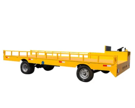 Electric Pallet Truck Transport Flatbed Electric Trolley For Sale