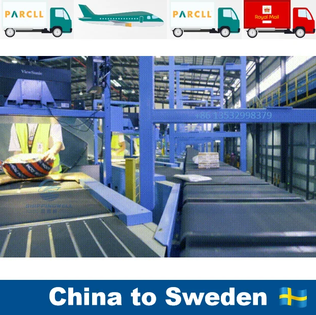 Sweden Cheapest YunExpress with DDP Global Lightweight Parcels Shipping from China Guangzhou/Shenzhen/Dongguan with Door to Door