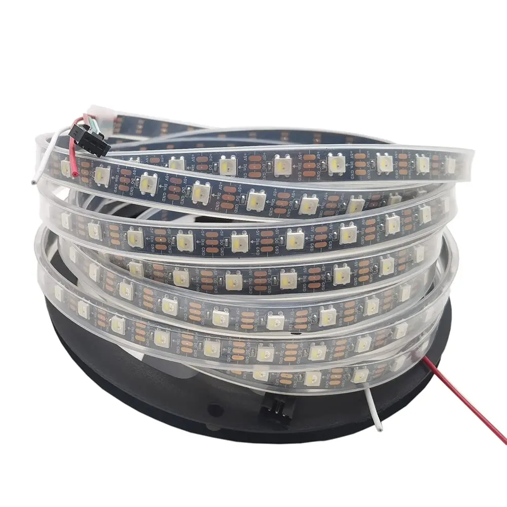 Dream Color RGBW Addressable SK6812 5V IP65 Silicone Tube Waterproof IC 6812 Pixel LED Strip Light