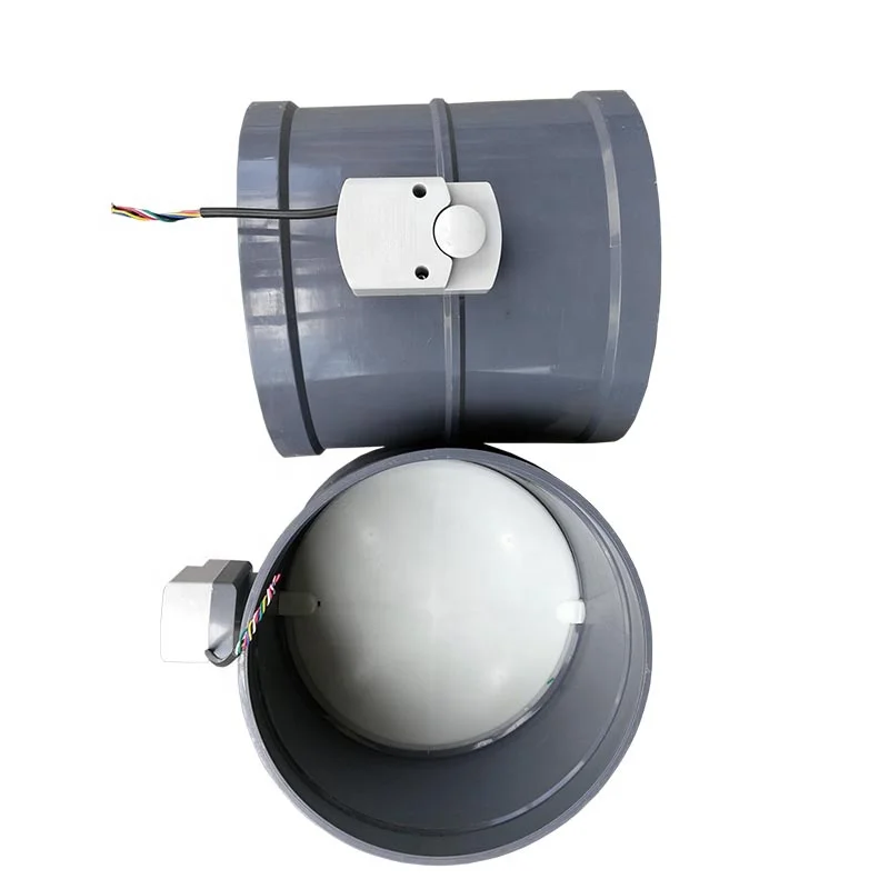 Elcetrial air control valve  PP PVC plastic air vent valve