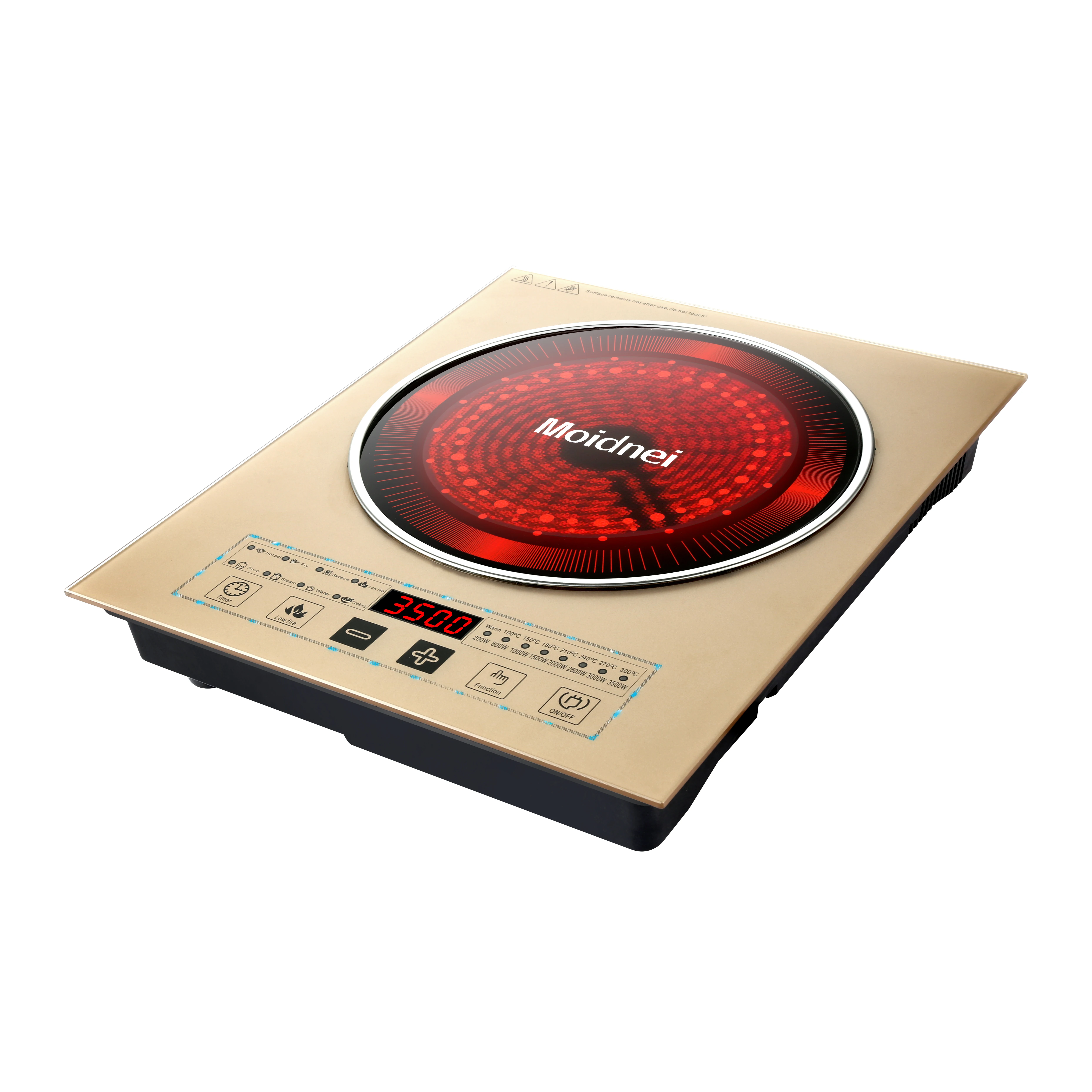 3500W Durable Electric Cook Top Induction Heating Plate Cooker Household