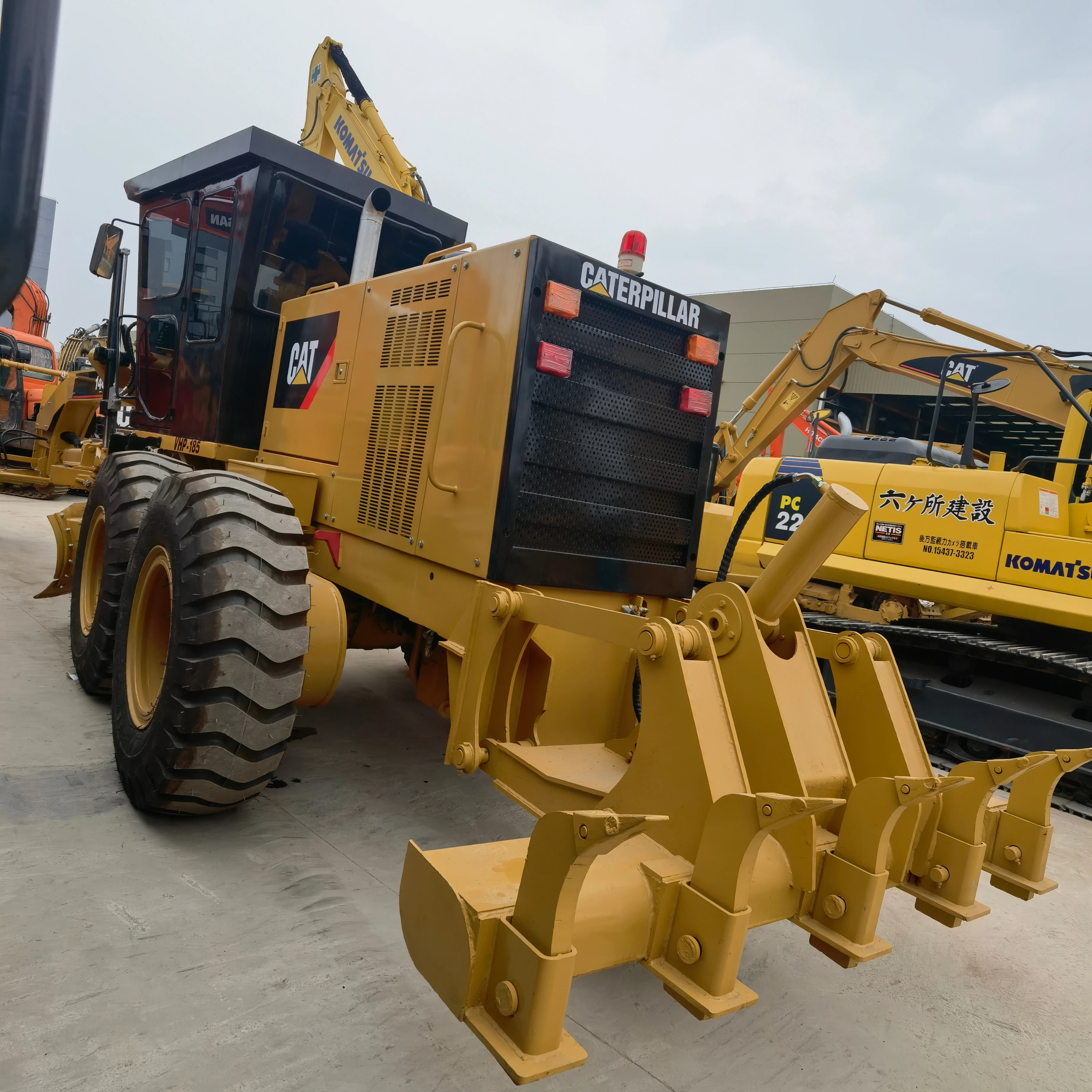 Factory Price  Good Running Condition Used Caterpillar 140H 140K 14G Motor Grader