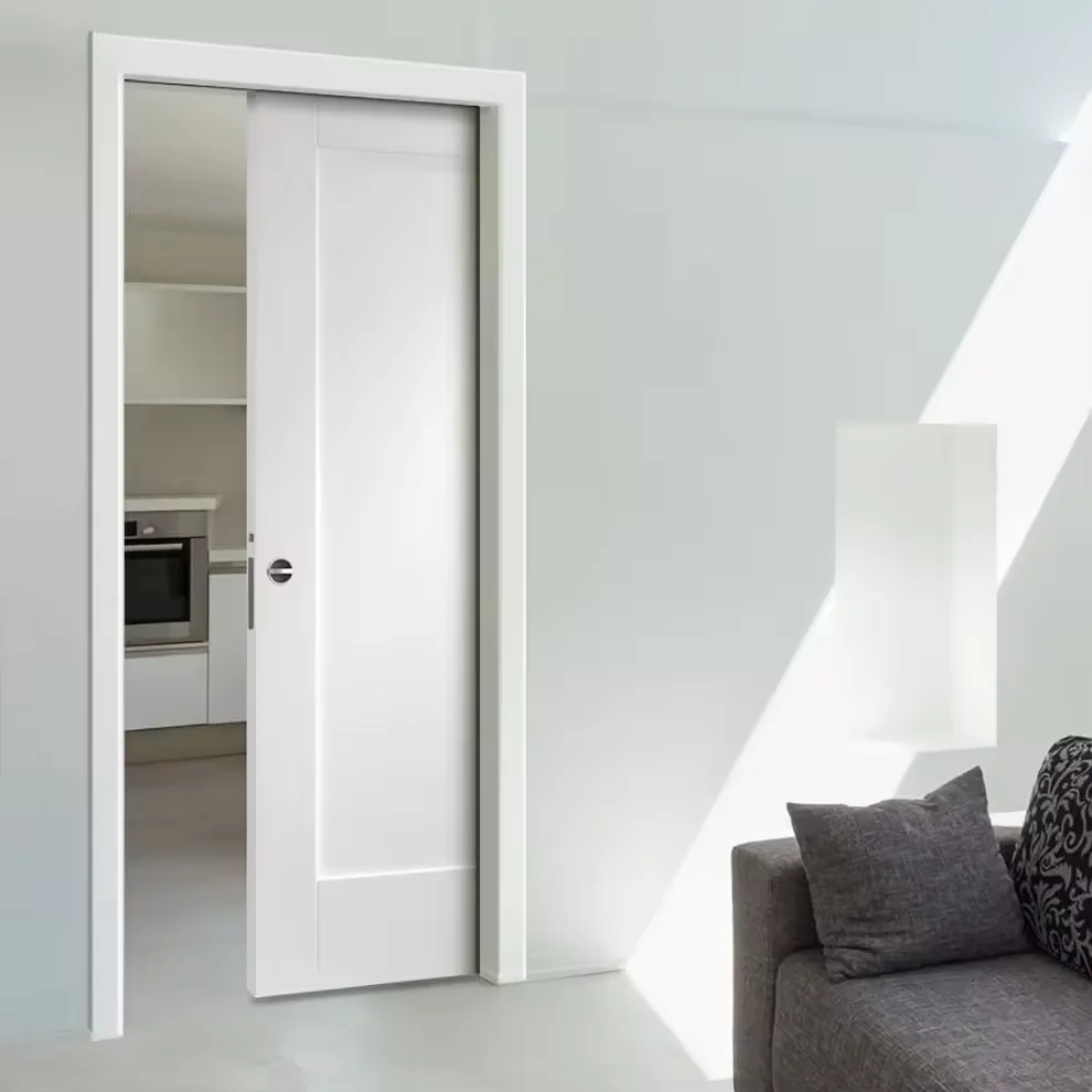 Residential Pocket Door Cavity Privacy Wooden Pocket Sliding Doors Lock Pocket Door Hardware