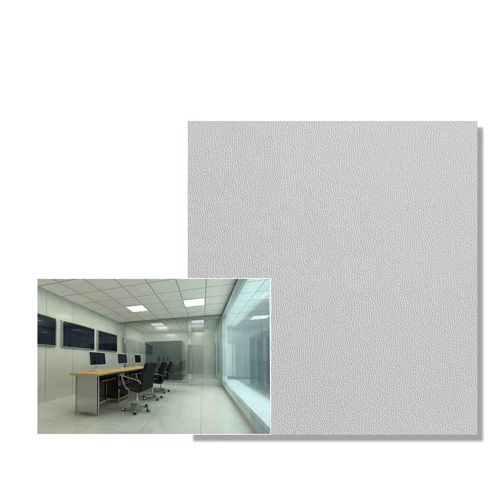 New innovation building materials textured surface pvc steel sheet