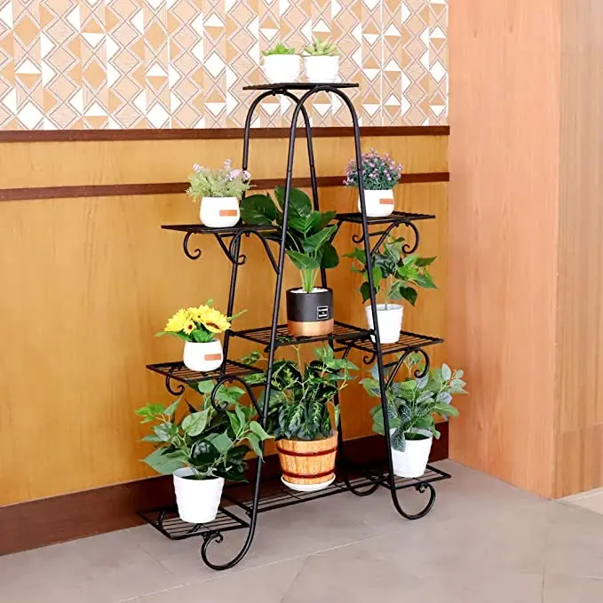 
New design high quality custom metal flower display rack for plant 