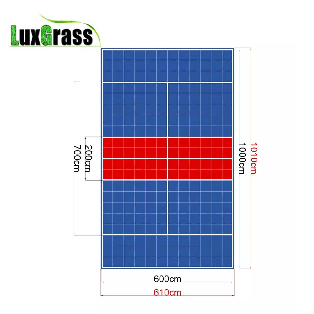 2024 Padbol court LX Football Court 6*10m Standard Padbol Stadium with factory price