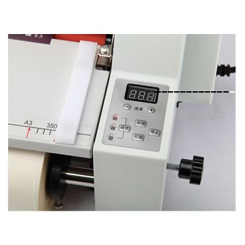  SRL-D35 Настольные Цифровые Часы 350 мм Двусторонняя рулонная пленка lainating машина ламинатор офисная для домашнего