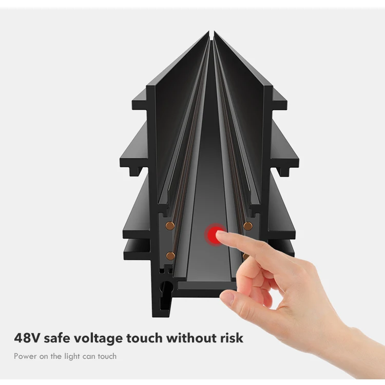 Высококачественный магнитный Алюминиевый декоративный светильник для дома, 48 В, 3 Вт, 8 Вт, 10 Вт, 15 Вт, 20 Вт, 30 Вт