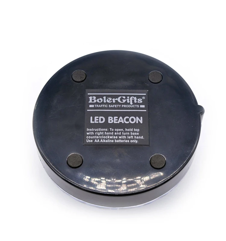 BolerGifts BSCI Factory 4 Pack LED Roadside Lamp LED Safety  light for Traffic Signal  Sale Flare Alert Strobe Beacon Light