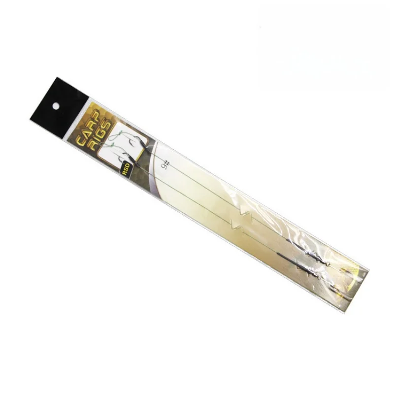 China Supplier Fishing Tackle Gear Carp Fishing Hair Rigs Carp Hook Line With Stopper Rigs