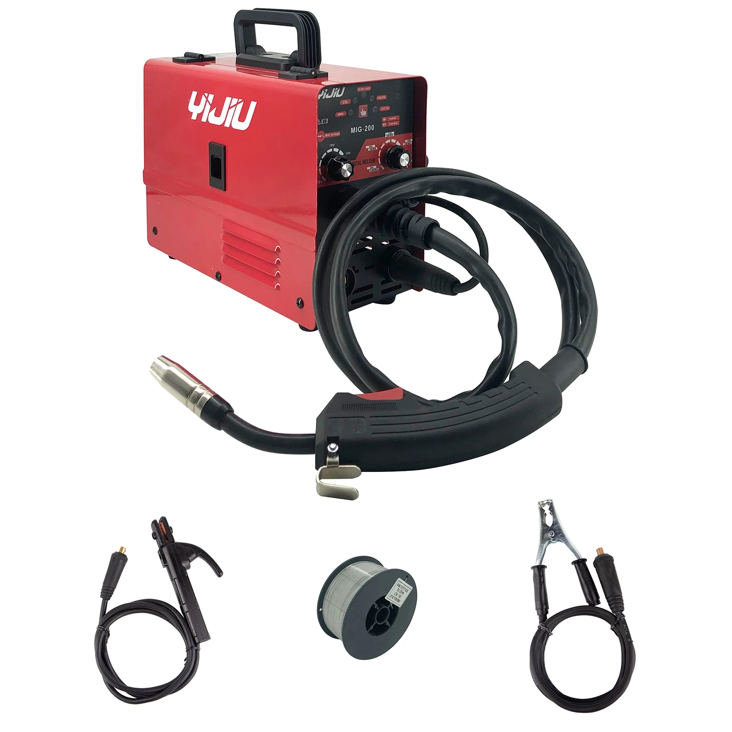 YIJIU 220V 120A Multifunctional Inverter MIG Welder Portable 3 in 1 MMA/ MIG/ LIFT TIG  Gas & Gasless Machine  Stock Available
