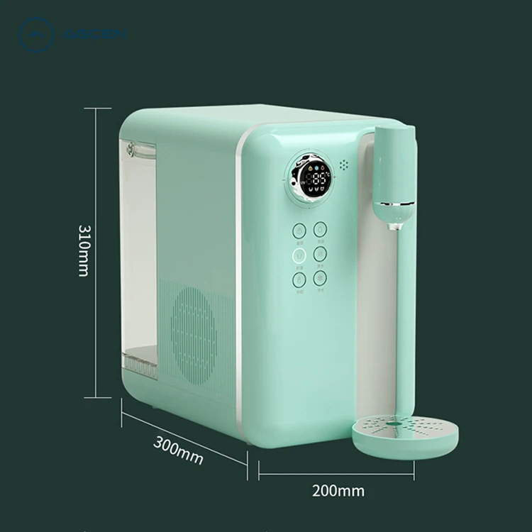 Home use desktop instant water purifier water cooler heater home office