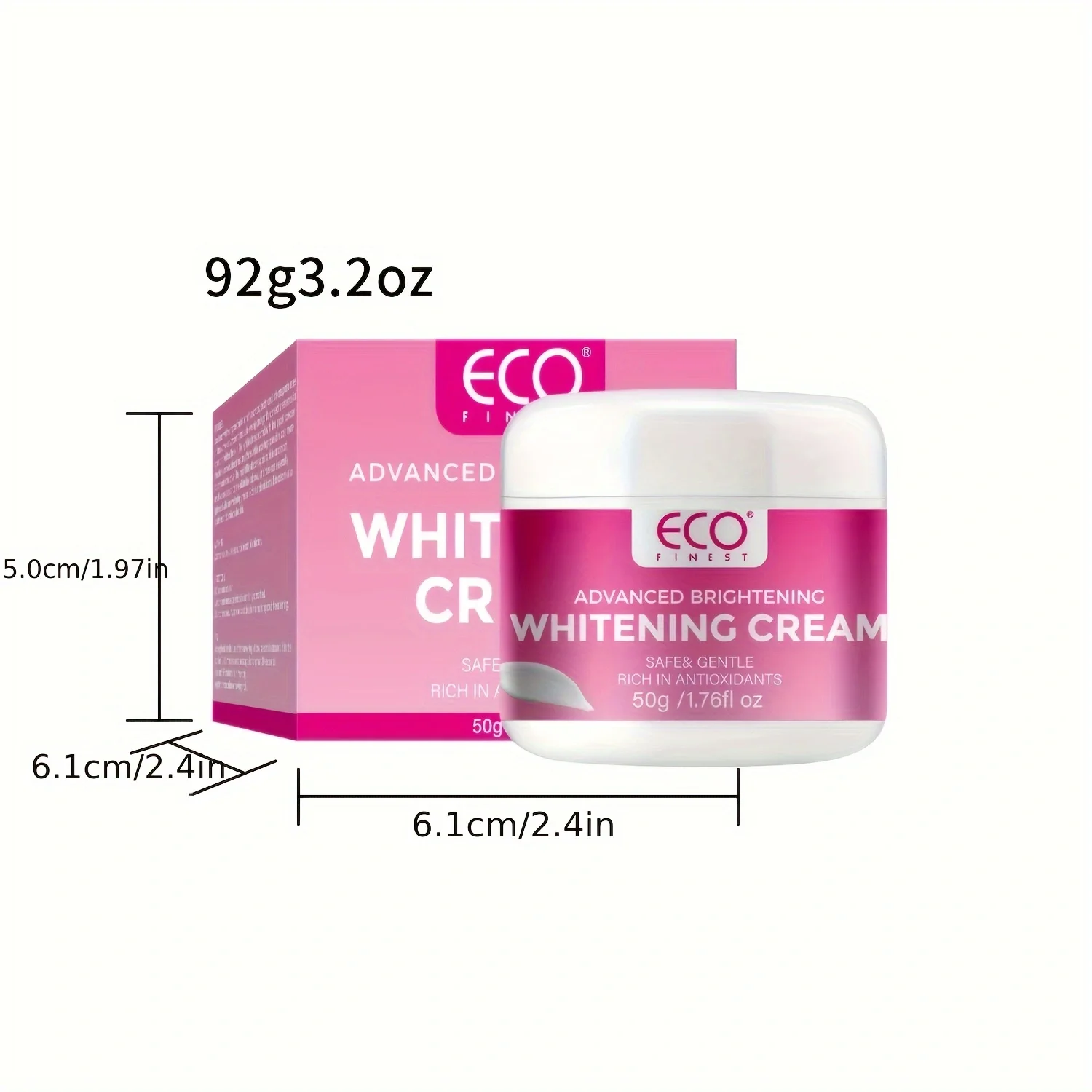 Organic Brightening Skin Dark Spot Remover Whitening Cream for Body, Face -281364