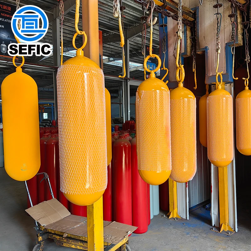 Assured QualityHigh Pressure Car Steel gas cng tank 325mm 40L 200Bar For Vehicle/Bus/Truck Tricycle