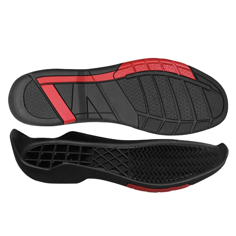 Top Quality Wear Resistant Rubber Sole For Motorbike Boots Making Anti Slip Racing Shoes soles Design