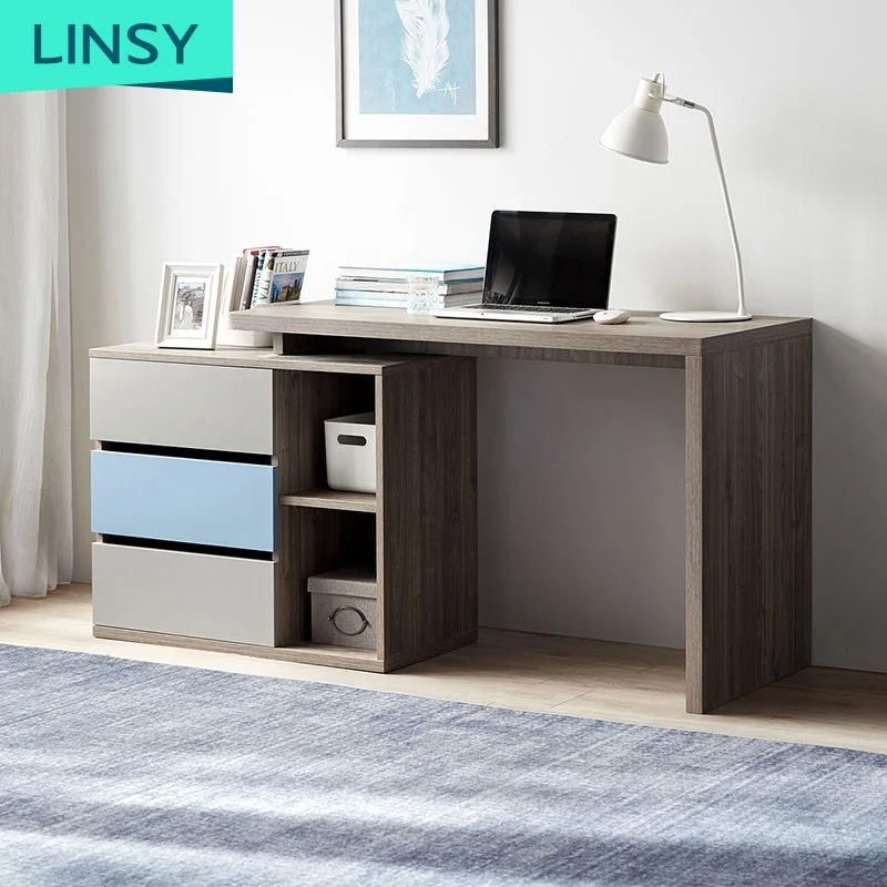 Home Simple Studio Computer While Table Modern Executive Office Desk