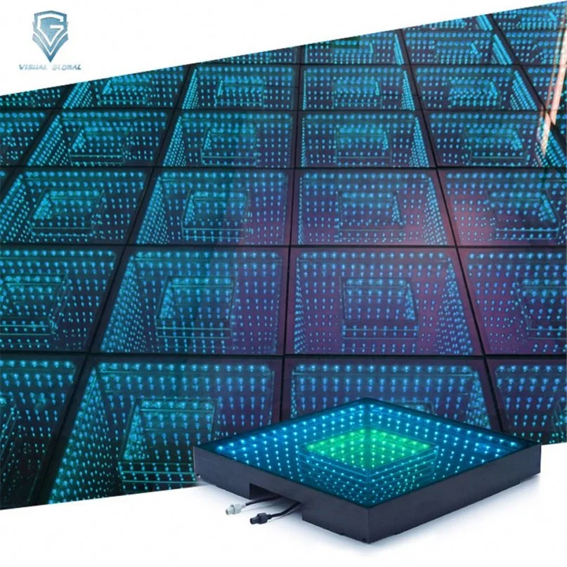 Most Popular Antislip Landscape Decor Dmx Led Dancing  Floor 3D Flooring