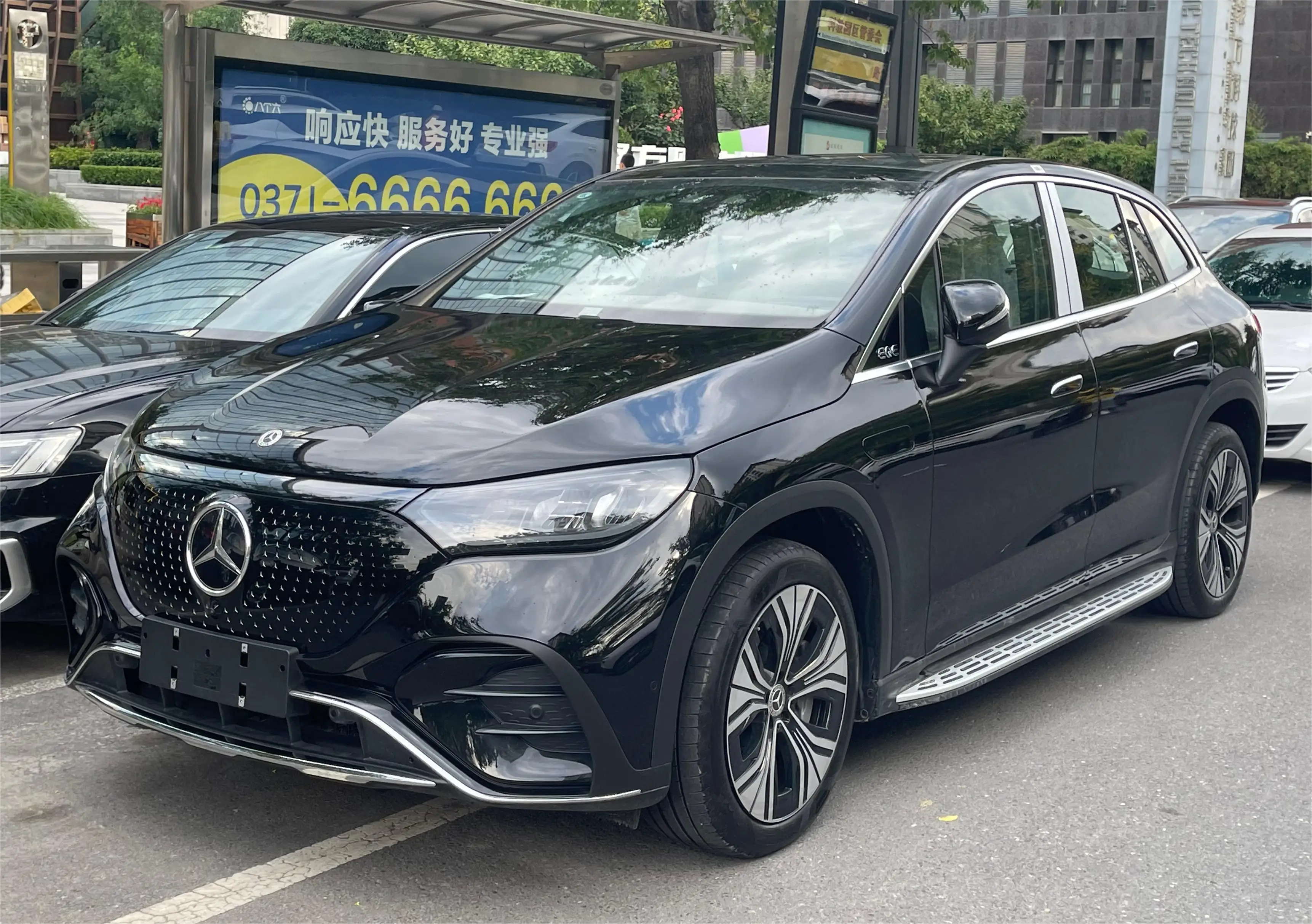 2024 Hot Sale Merce-des Ben-z EQE SUV 500 4 MATIC Luxury Pure Electric Car with BURMASTER SPEAKER