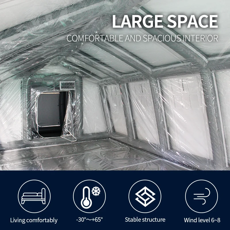 Custom Construction Site Work Building Medical Tent Temporary Isolation Hospital Inflatable Event Structure Tents For Shelter