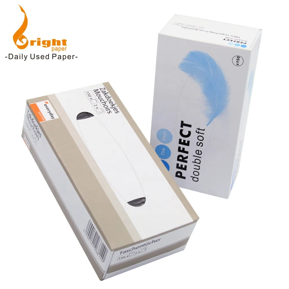 Custom Disposable Paper New Product Virgin Pulp 3ply Facial Tissue Papers Tissu Paper Sheet