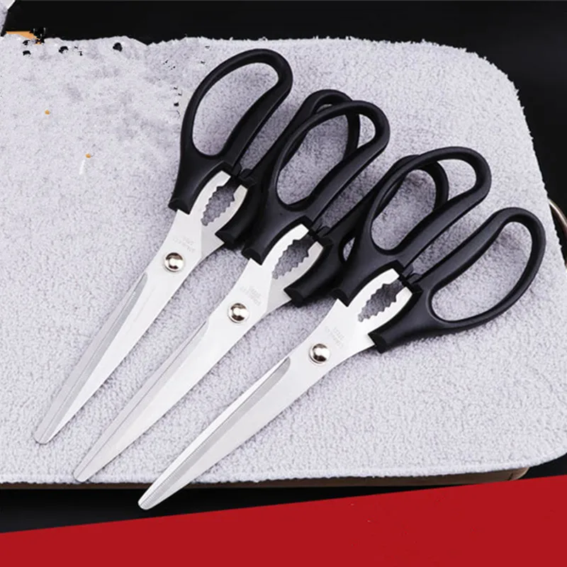 Grill Scissors Korean BBQ Scissors Roast Scissors for Outdoor Camping or Home Kitchen Household Sharp Multi functional Shears