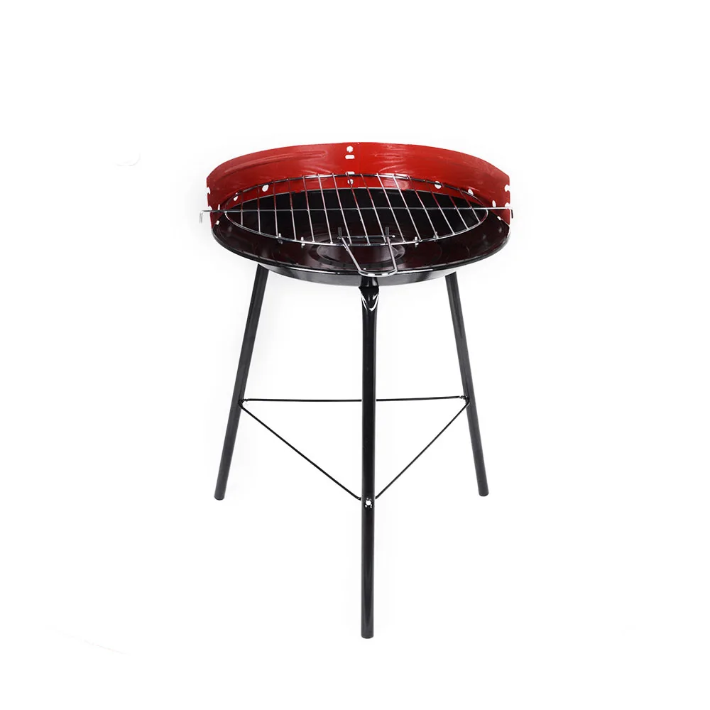 Bbq Manufacturers Easily Cleaned Simple 13 Inch Bbq Grill Round Iron Barbecue Charcoal Grill