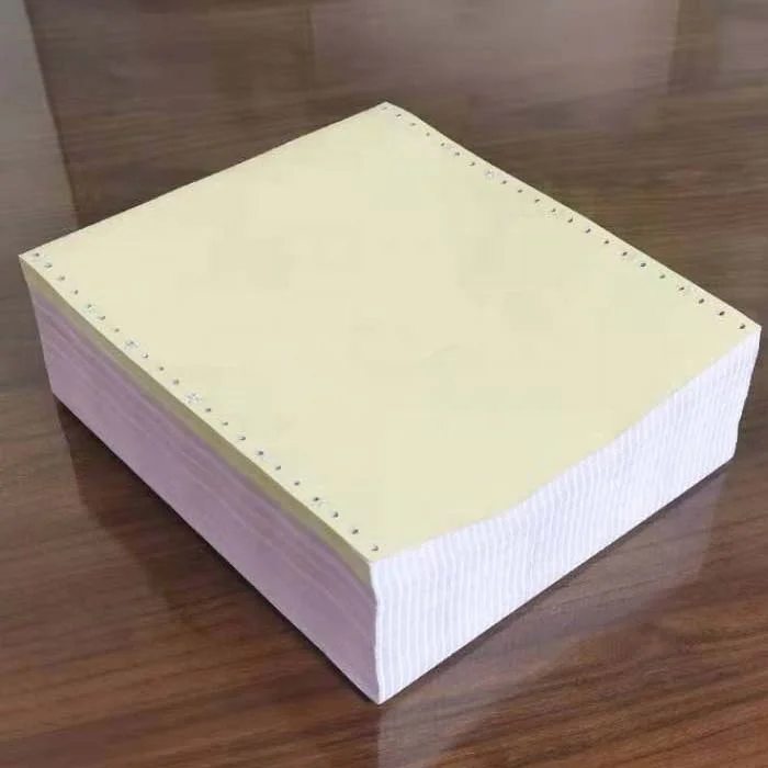 Custom Sales Order Book Receipt Invoice 1 2 3 4 5 6 Ply 9.5x11 Inch NCR Computer Continuous Carbonless Paper
