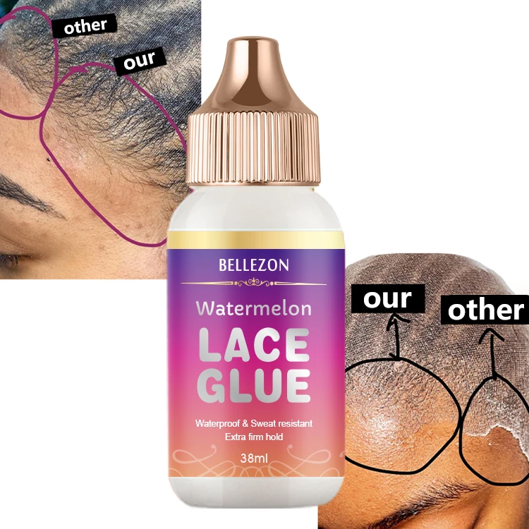 Watermelon Scented Invisible Transparent Lace Adhesive Glue Wig Hair Bond Glue