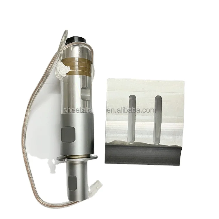 Aluminium Horn For Ultrasonic Welding Aluminium Ultrasonic Horn Welding 20 kz Paper Cup Making Machine