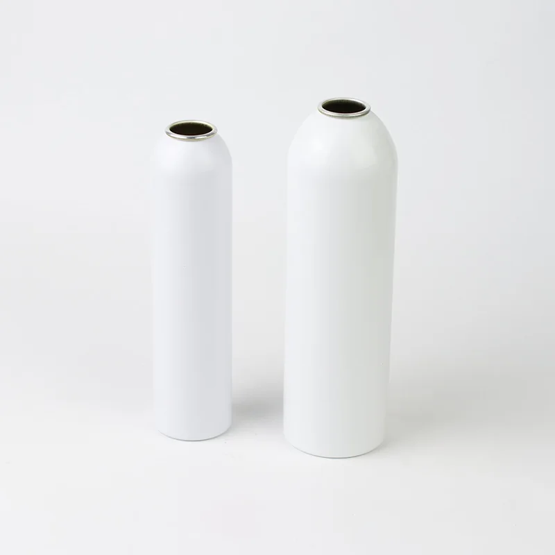 Aluminum Refillable Empty Aerosol Spray Can with Pump Closure Metal Cans for Cosmetic Products