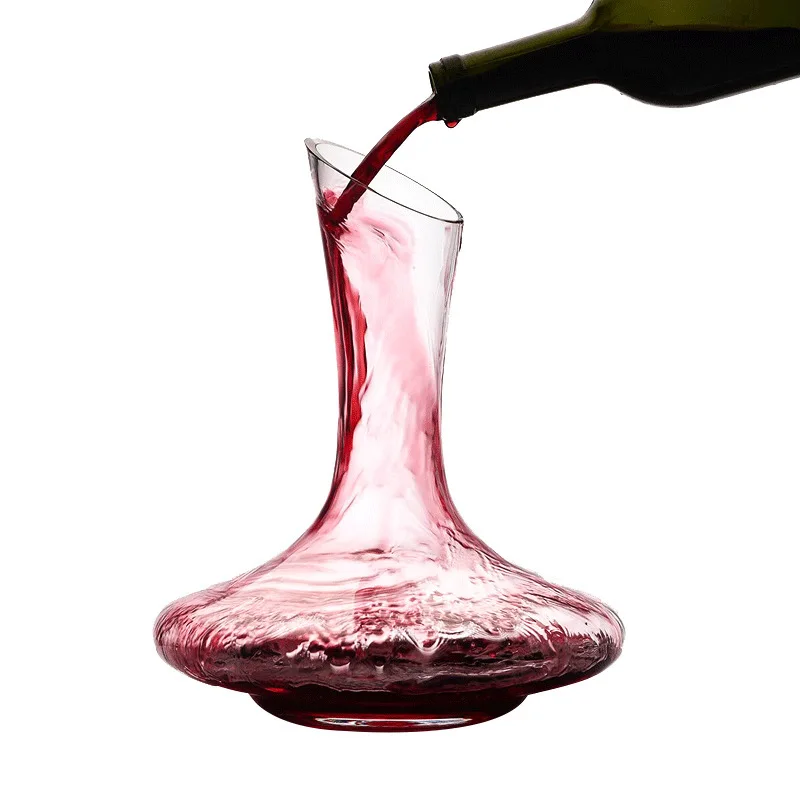 Stocked Cheap High Quality Wholesale Custom Logo Crystal Wine Decanter Glass Decanters Wine Decanter