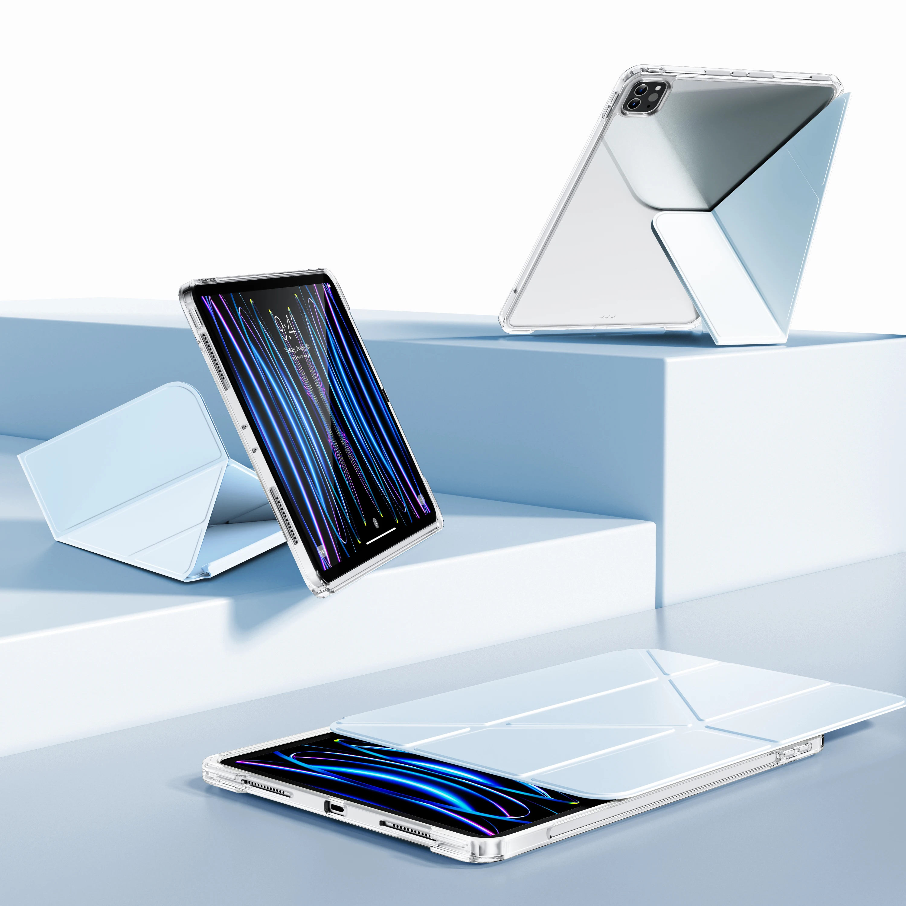 2024 год для нового iPad Mini 7th чехол 8 3 дюймов акриловый прозрачный планшета 6 Чехол-подставка