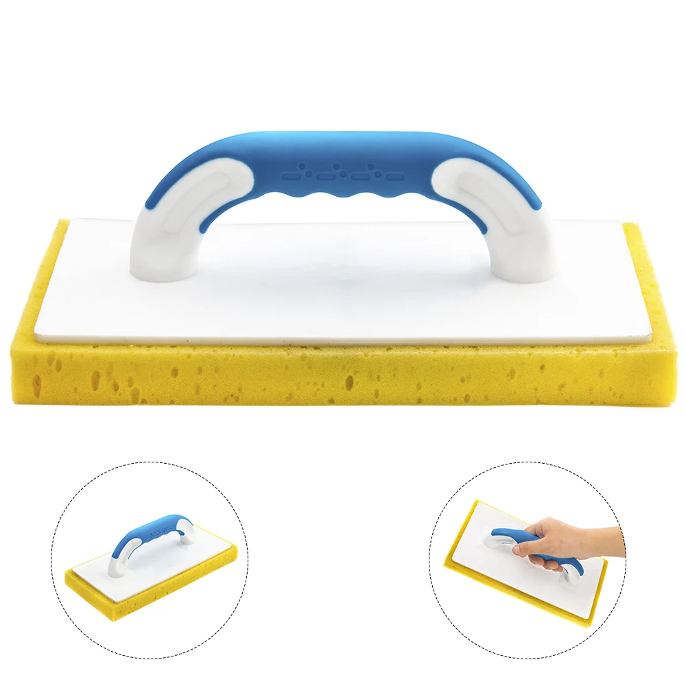 Ps Tpr Handle Bricklayer Construction Grout Tiling Plaster Tool Ps Pad Eva Sponge Grout Float