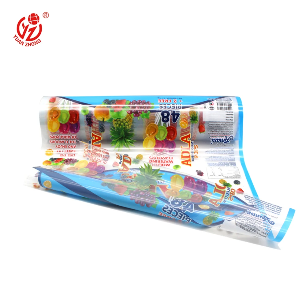Custom Printing Bopp Pet Package Vacuum Snack Mango Dried Fruit Package Food Grade Heat Sealing Film