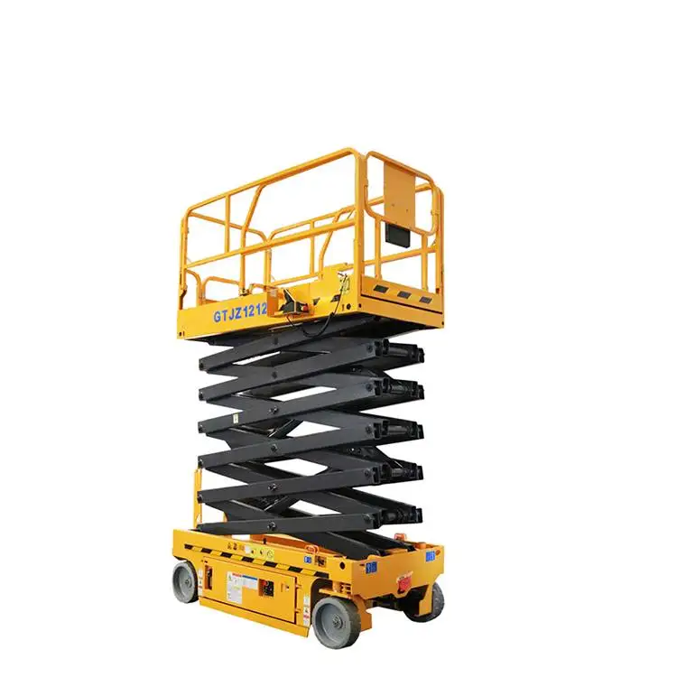 Горячая Распродажа 12 м ножничный подъемник гусеничного типа Manlift CFPT1012LD МОБИЛЬНЫЙ
